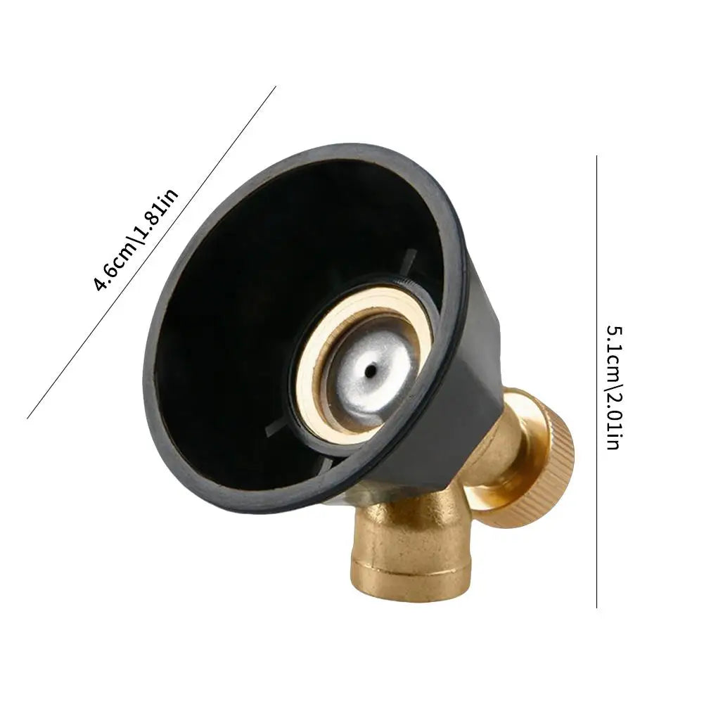 Tornado Vortex High-Pressure Adjustable Garden Hose Spray Nozzle