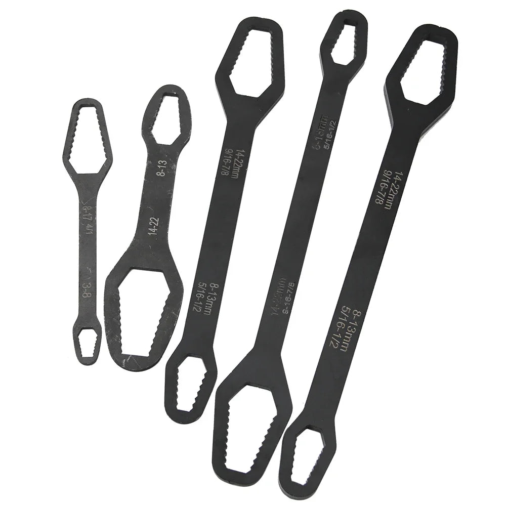 3-17mm multifunctional double end box wrench 8-22mm hexagonal solid wrench for tightening various diameter screws and nuts Peaceful Pleasures Health and Wellness