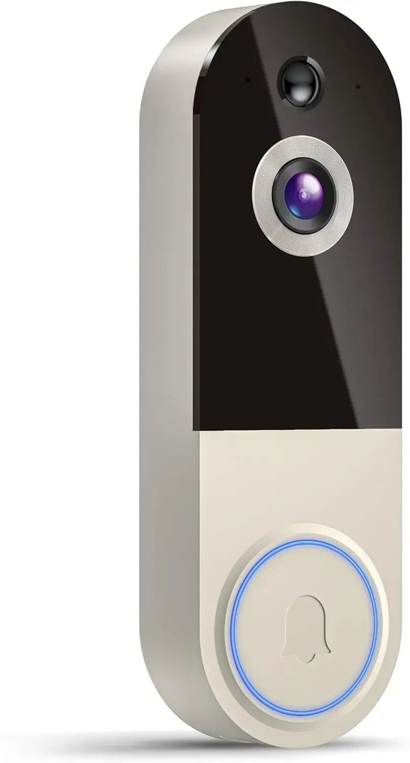 1080P Smart Wireless Doorbell Camera with AI Detection, Night Vision, Two-Way Audio & Cloud Storage Peaceful Pleasures Health and Wellness United States