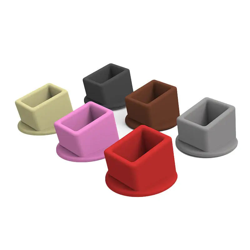 Silicone Safety Buckle Bracket Car Seat Belt Slot Fastener Universal Car Buckle Bracket Fixing Buckle Peaceful Pleasures Health and Wellness