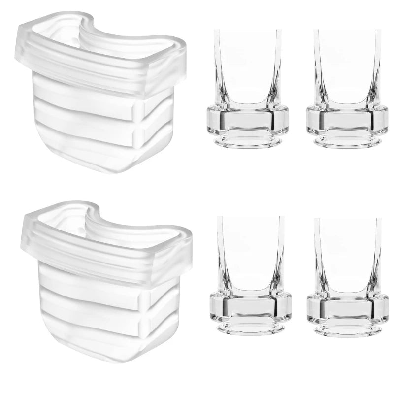 Breast Pump Duck Beak Valves & Membranes – Silicone 4-Piece Set