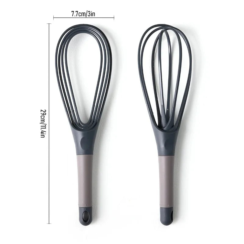 Compact Handheld Rotary Egg Whisk Ergonomic Beater with Foaming Wires for Cake Batter Mixing Cream Blending Kitchen Egg Tools li Peaceful Pleasures Health and Wellness