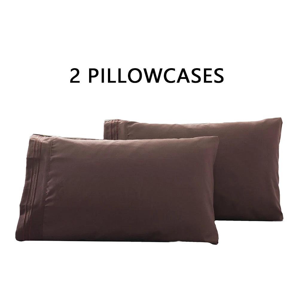 Battilo Soft Microfiber Pillowcase Set of 2 | Queen & King Size