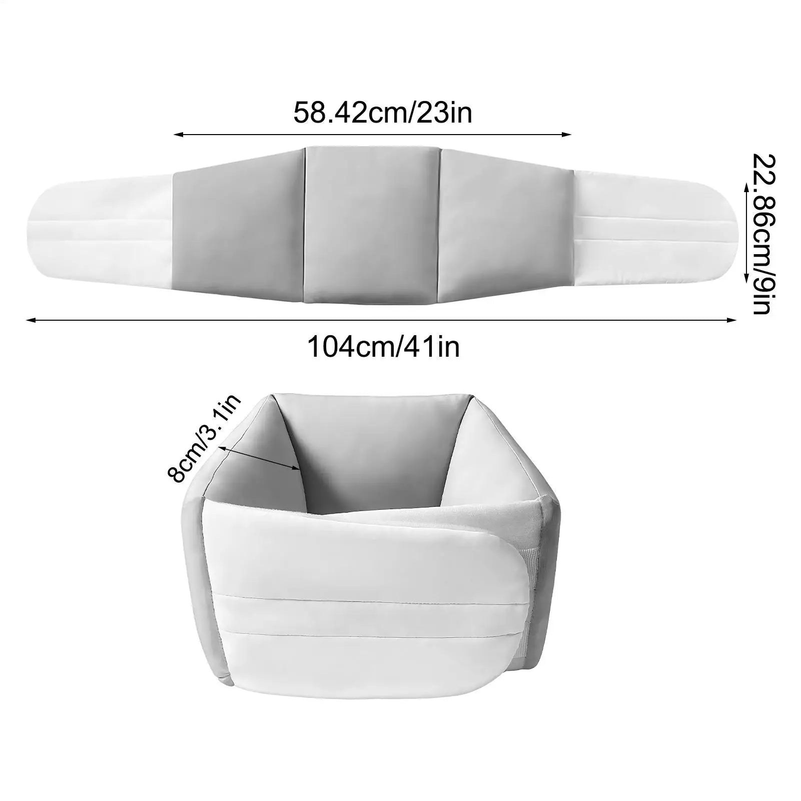 Lumbar Support Pillow Ergonomic Breathable Hollow Back Support Sleep Pillow For Lower Back Women Men Side Sleeper Home Office Peaceful Pleasures Health and Wellness