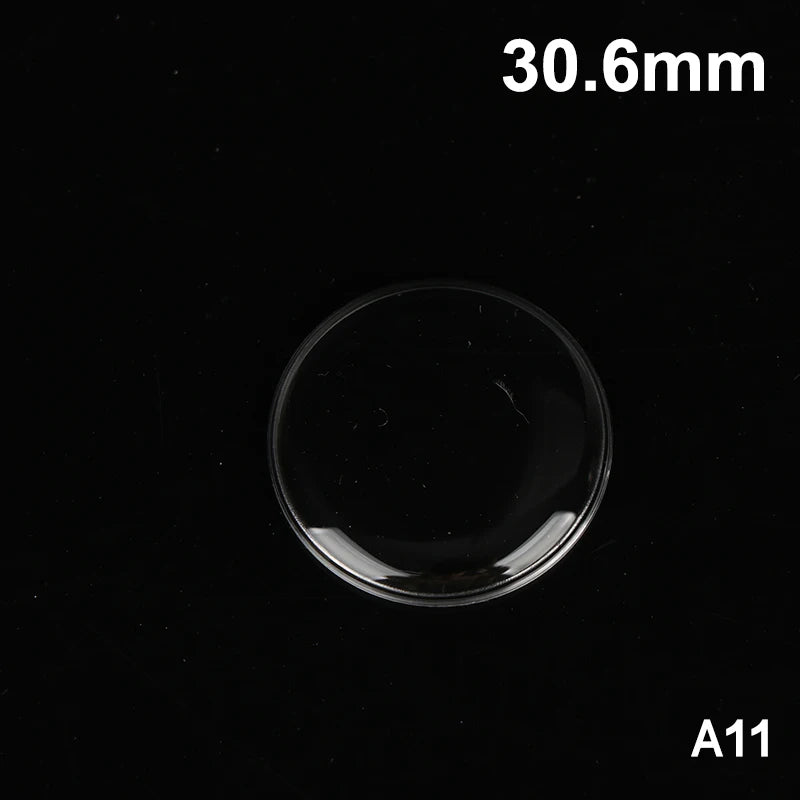 28–32.2mm Acrylic Watch Crystal Lens Dome Replacement Cover