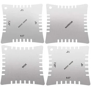 Wholesale Guitar Measuring Ruler T-shaped Arc String Distance Leveling