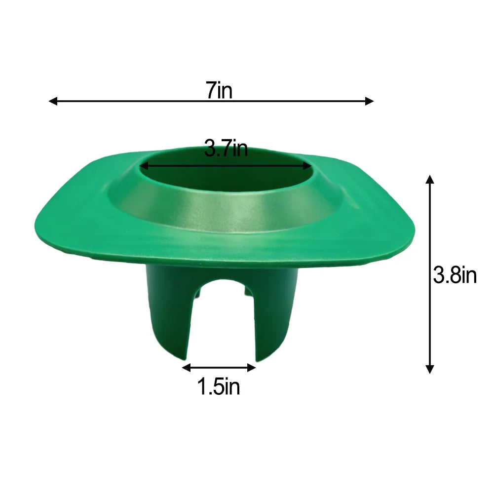 Lawn Sprinkler Head Guard Protectors | 5 or 10 Pack PVC