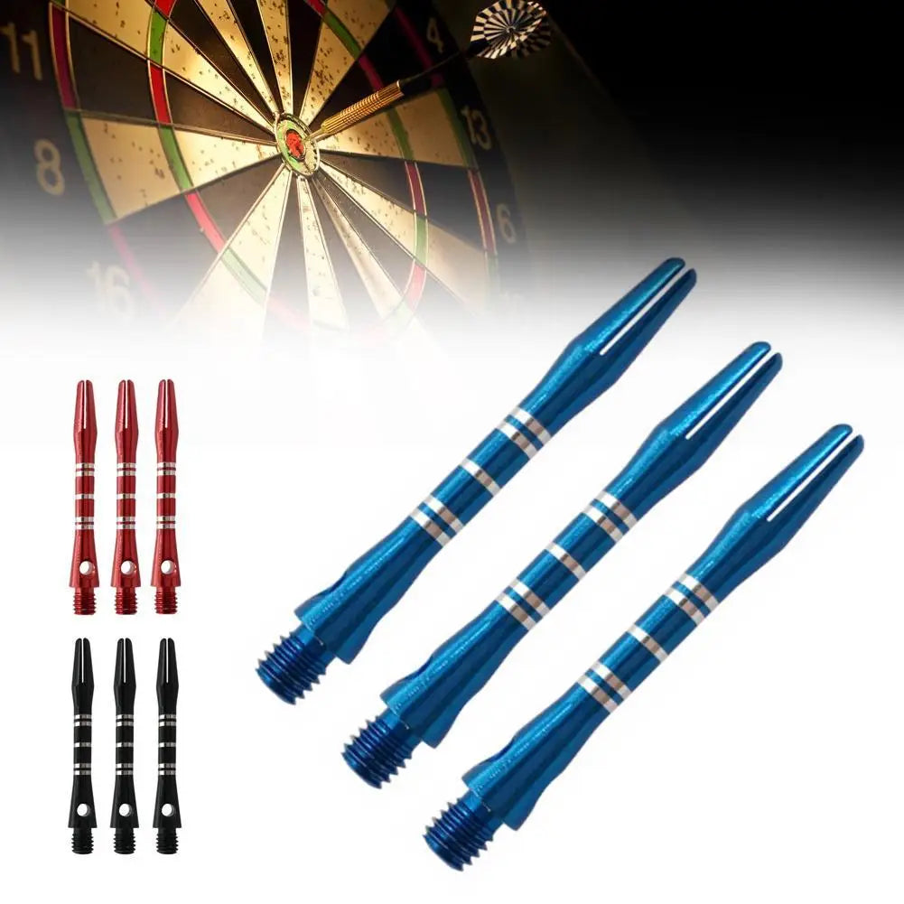 3 Pcs Aluminum Alloy Darts Rods for Precise Performance Peaceful Pleasures Health and Wellness