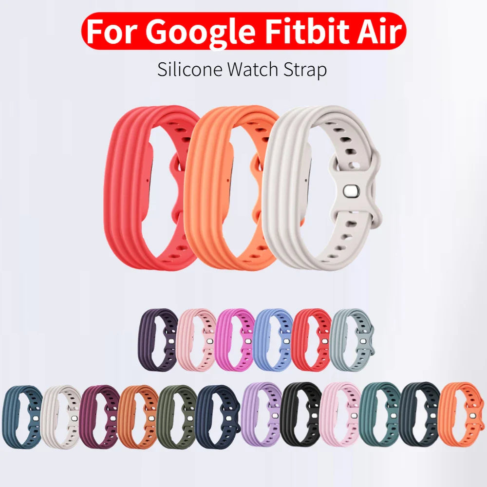 Silicone Sport Band for Google Fitbit Air – Replacement Strap