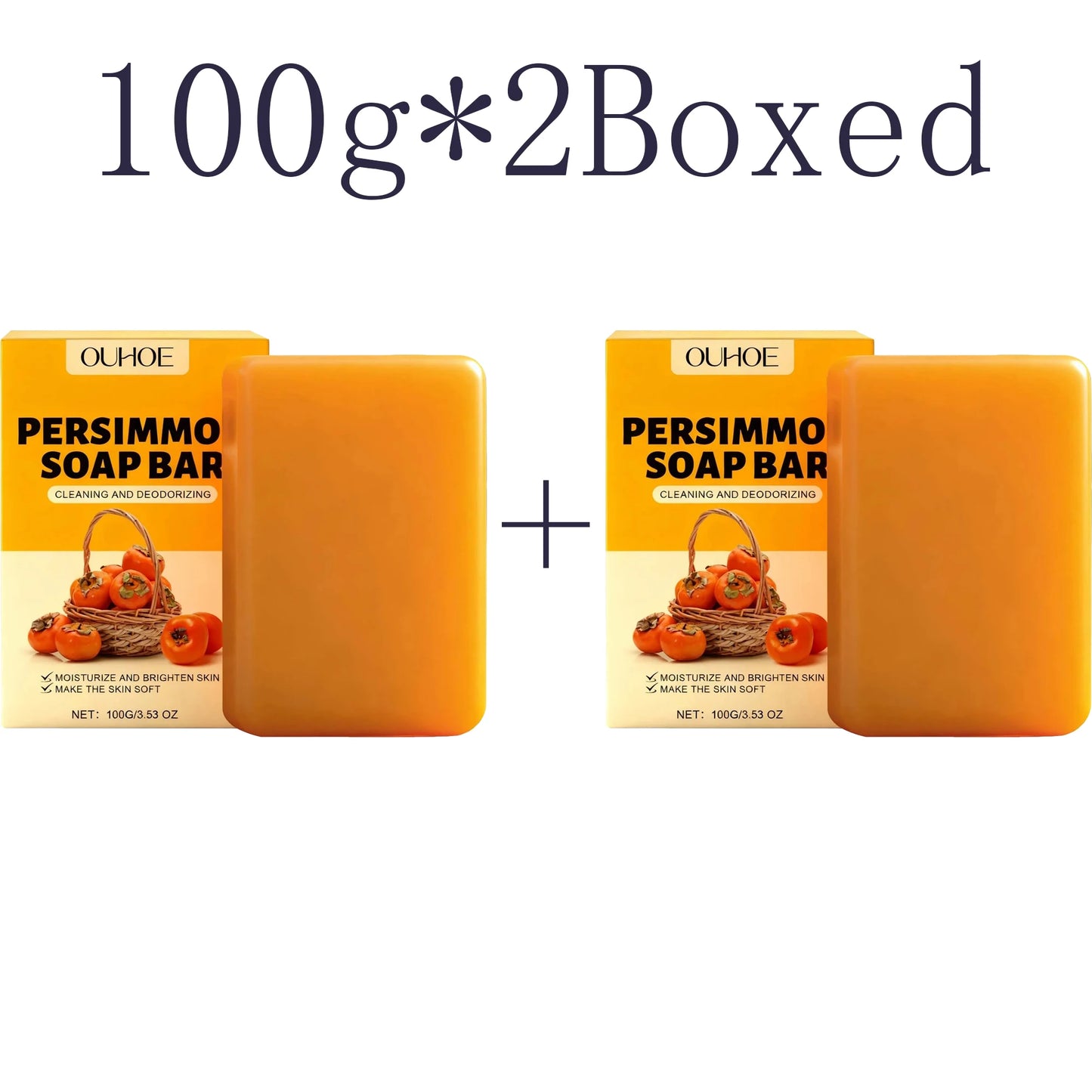Persimmon Handmade Bath Soap – Moisturizing & Cleansing Bar