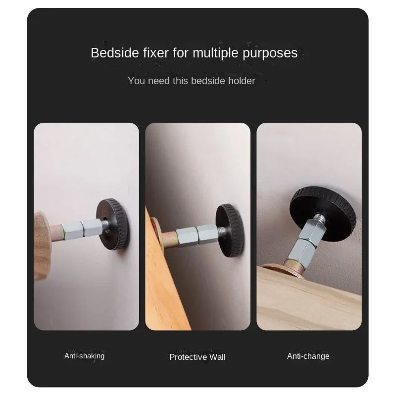 Adjustable Bed Frame Stabilizer Anti-Shake Support 30–110mm