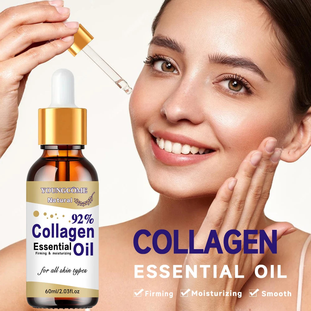 Collagen Peptide Anti-Aging Face Serum – Brighten & Firm Skin Collagen Face Serum Peaceful Pleasures Health and Wellness