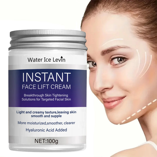 Instant Lifting Face Cream – Hyaluronic Acid & Collagen 100g Lifting Face Cream Peaceful Pleasures Health and Wellness