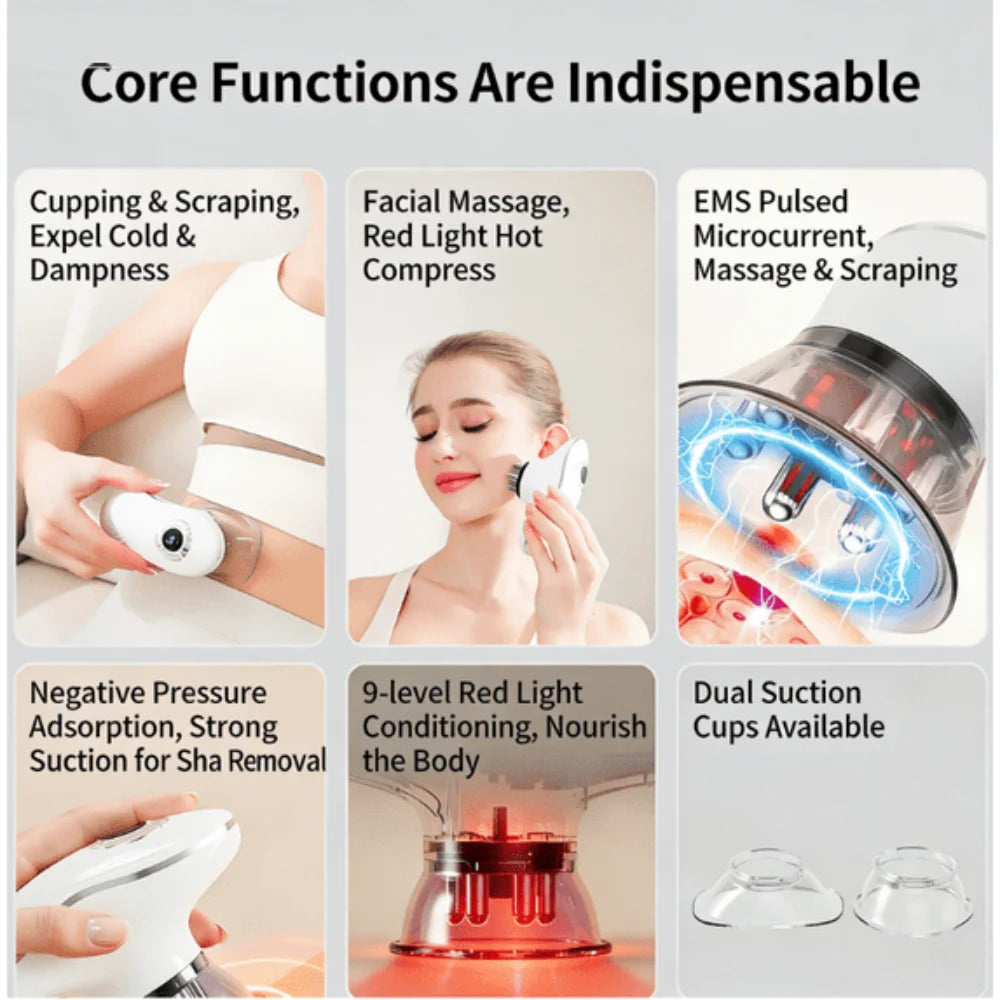 VamsLuna EMS Red Light Body Sculpting Massager | Lymphatic