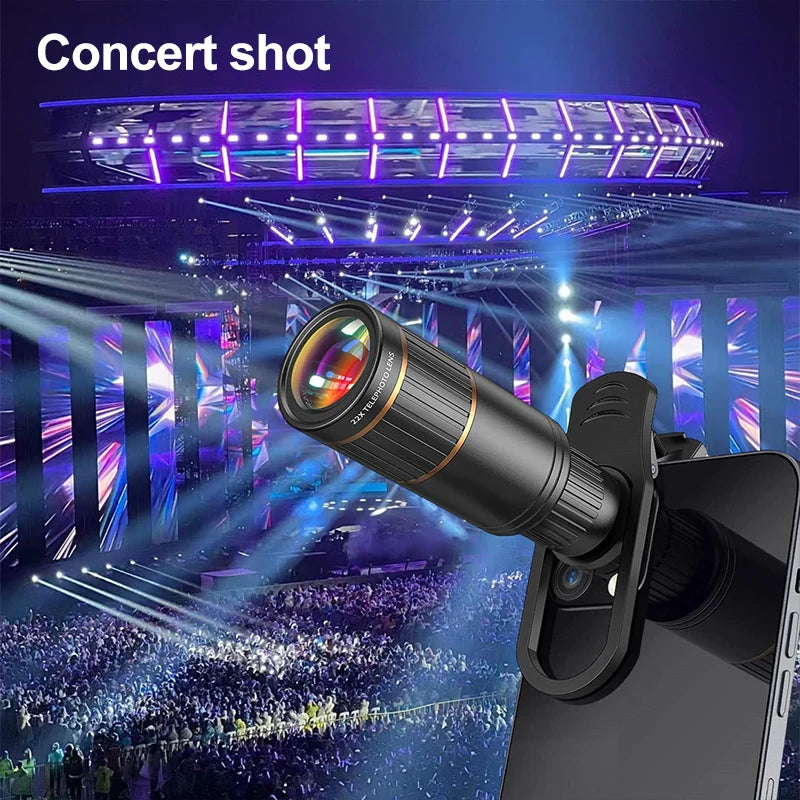 22X Telephoto Lens For Cellphone Camera Lens For Mobile Camera Zooming Lens iphone CellPhone Telescope Fish eye Lens Phone Macro Peaceful Pleasures Health and Wellness