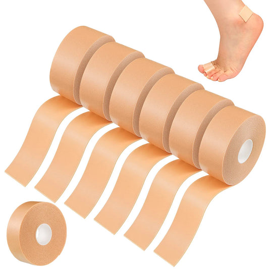 Blister Prevention Tape Adhesive Pad Toe Tape Anti-wear Heel Pad Waterproof Bandage Patch for Point Shoe Foot Heel Toe Protect Peaceful Pleasures Health and Wellness
