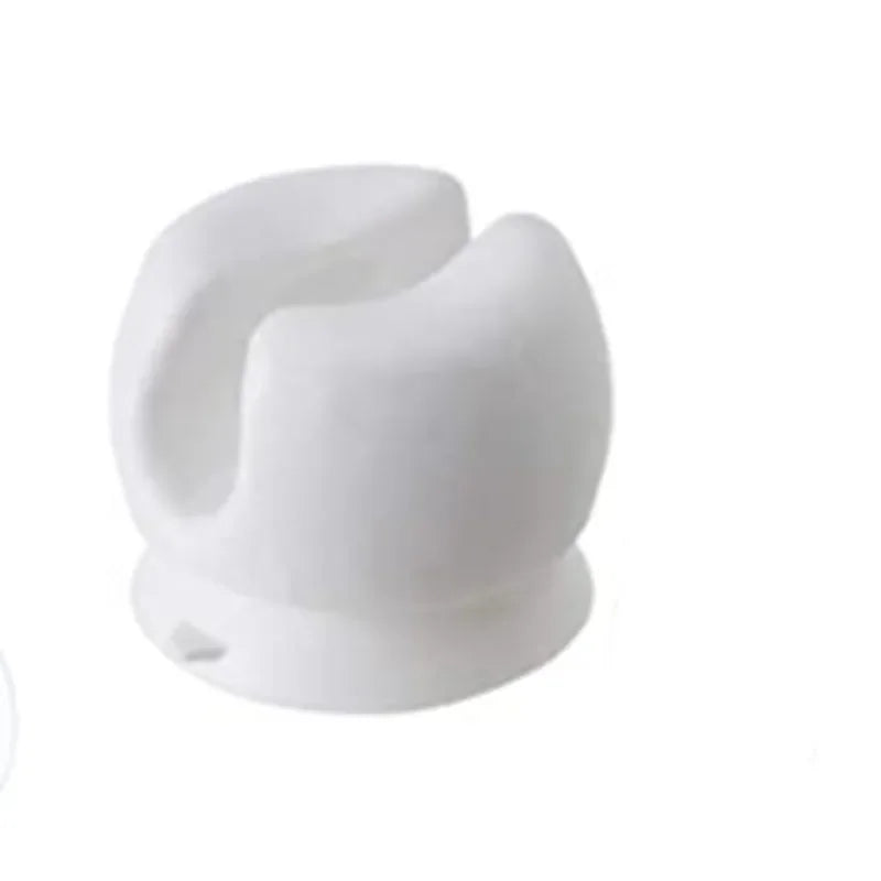 1/5 Bathroom Accessories PCS Toothbrush Holder Suction Cup Multi-Function Hook Wall Storage Bathrooms Shower Organizer Supplies Peaceful Pleasures Health and Wellness White 2PCS