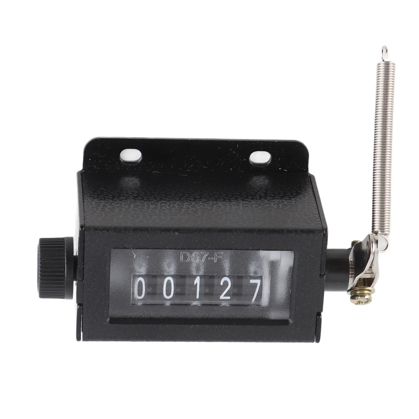 Mechanical Click Counter D67F 5 Digit Mechanical Resettable Manual Hand Pull Stroke Tally Counter Resettable Mechanical Counter Peaceful Pleasures Health and Wellness GS13044