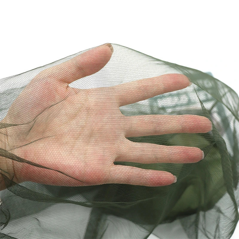 Mosquito Head Net Face Protector | Fine Mesh Bug Screen Cap