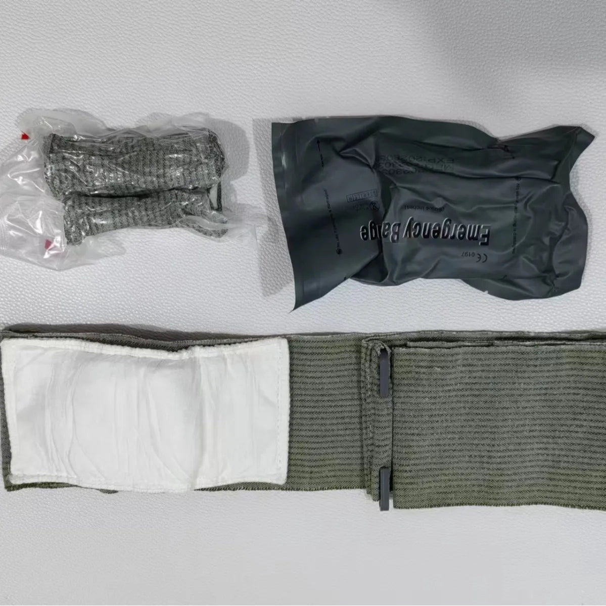 Emergency Training Trauma Hemostasis Vacuum Plus Compression Israeli Tactical Bandage Pressurized User External Strap Peaceful Pleasures Health and Wellness