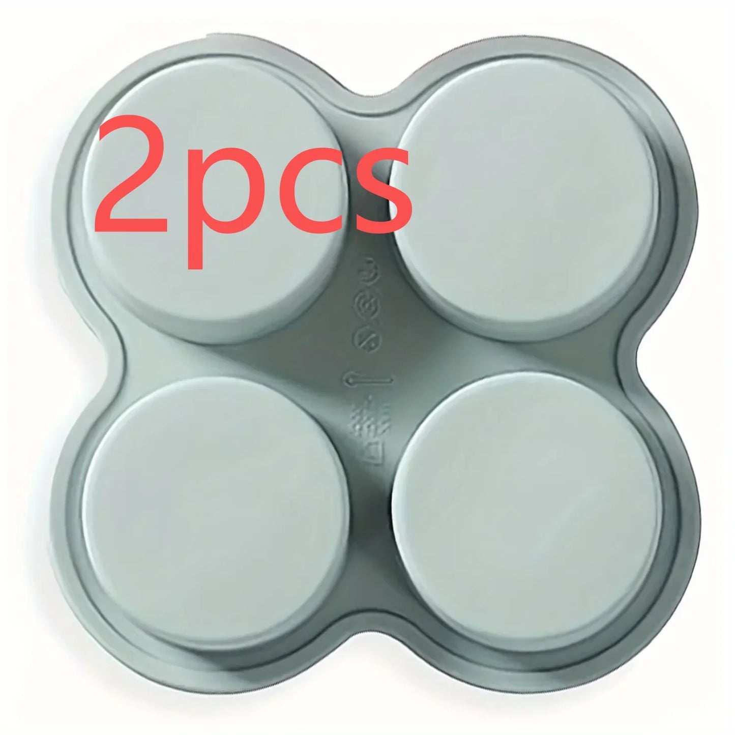 4-Cavity Silicone Air Fryer Egg Mold – Non-Stick BPA-Free Pan