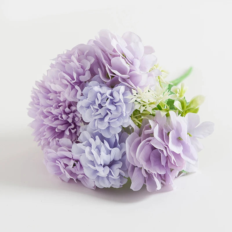 Silk Ball Chrysanthemum Artificial Flowers – Wedding & Home Décor