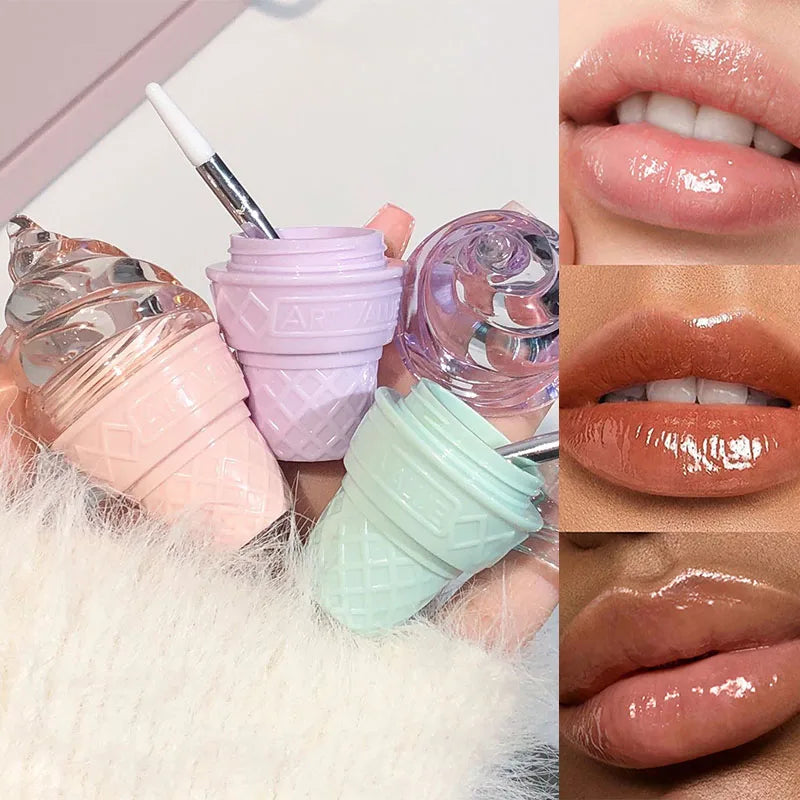 CACE Icy Jelly Lip Gloss – Moisturizing Hydrating Lip Balm