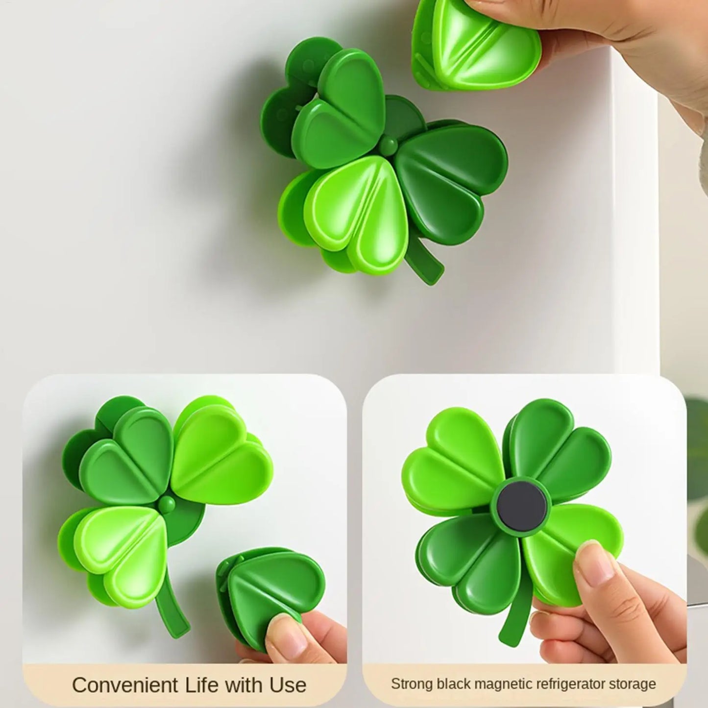 2-in-1 Magnetic Bag Clips & Fridge Magnets | Reusable Food Sealer