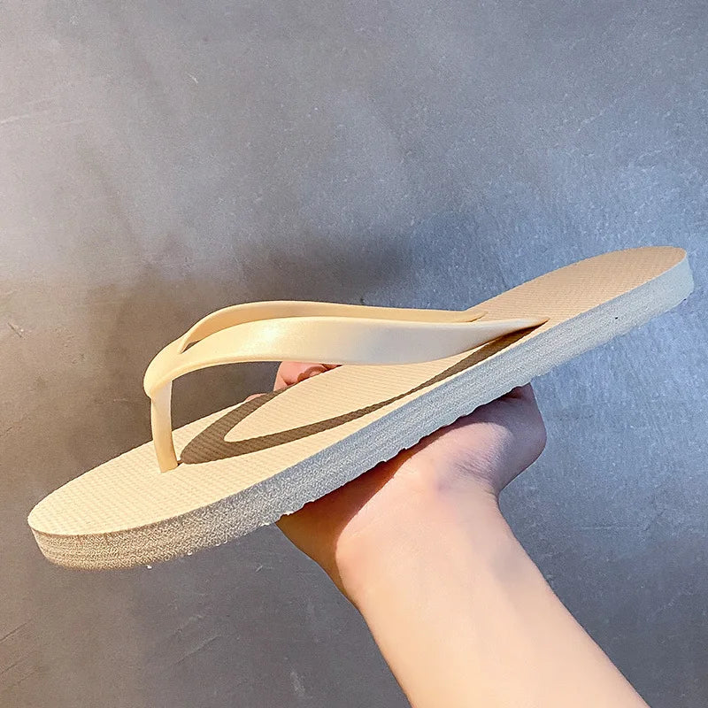 Men's Beach Flip Flops – Breathable Indoor & Outdoor Slides