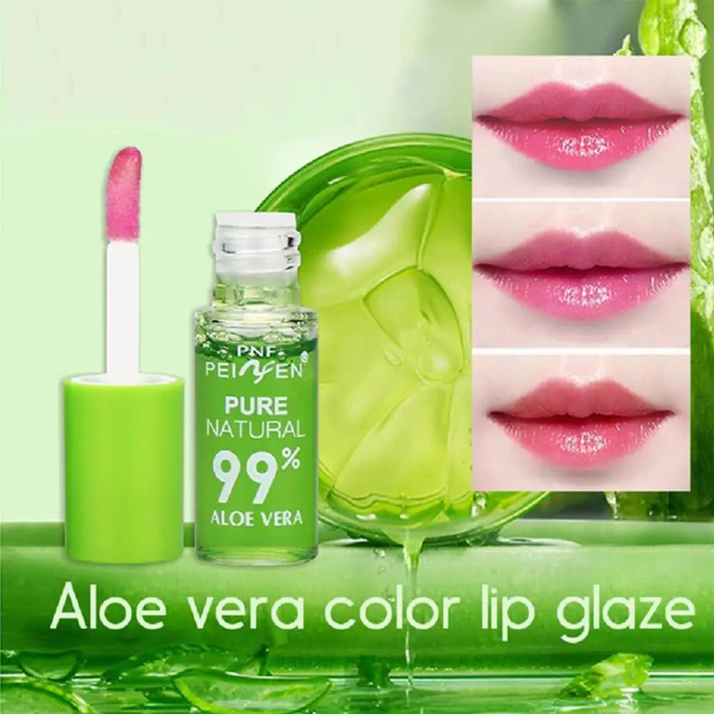 Aloe Vera Color Changing Lip Balm – Moisturizing Lip Tint
