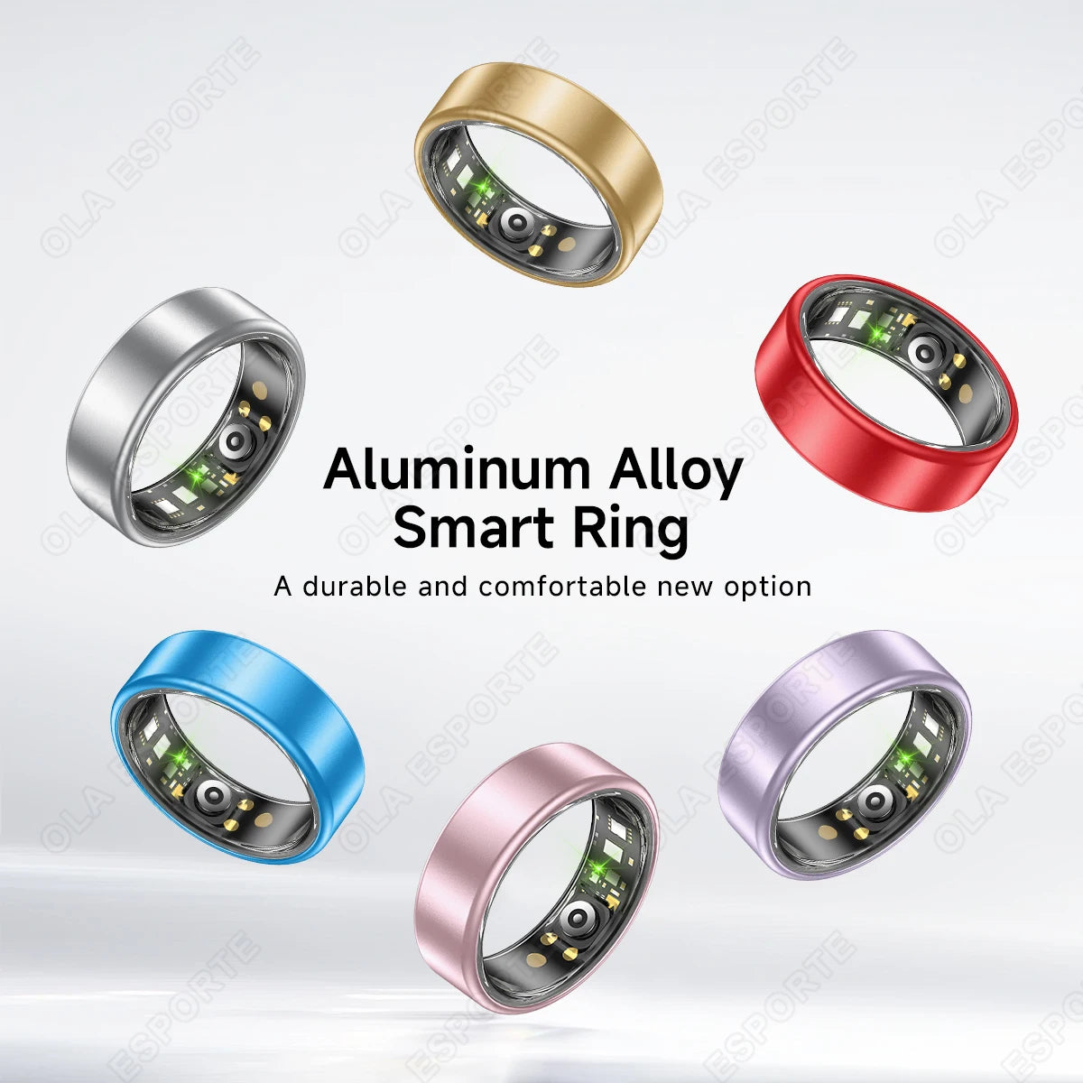 Smart Ring Blood Pressure Heart Rate Sleep Monitoring Smartring IP68 & 5ATM Waterproof Multi-sport Mode Smartring Man Women 2026 Peaceful Pleasures Health and Wellness