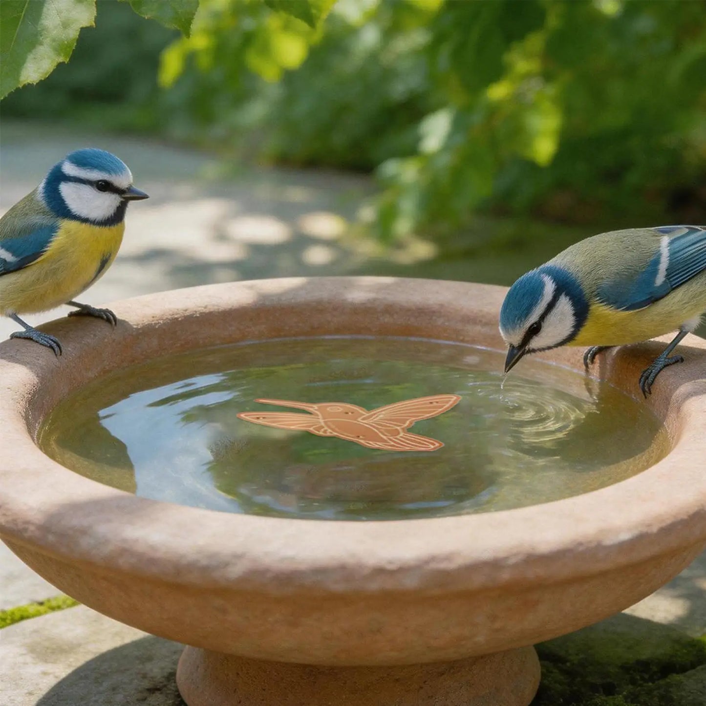 Copper Bird Bath Purification Disk | Triple Point Support