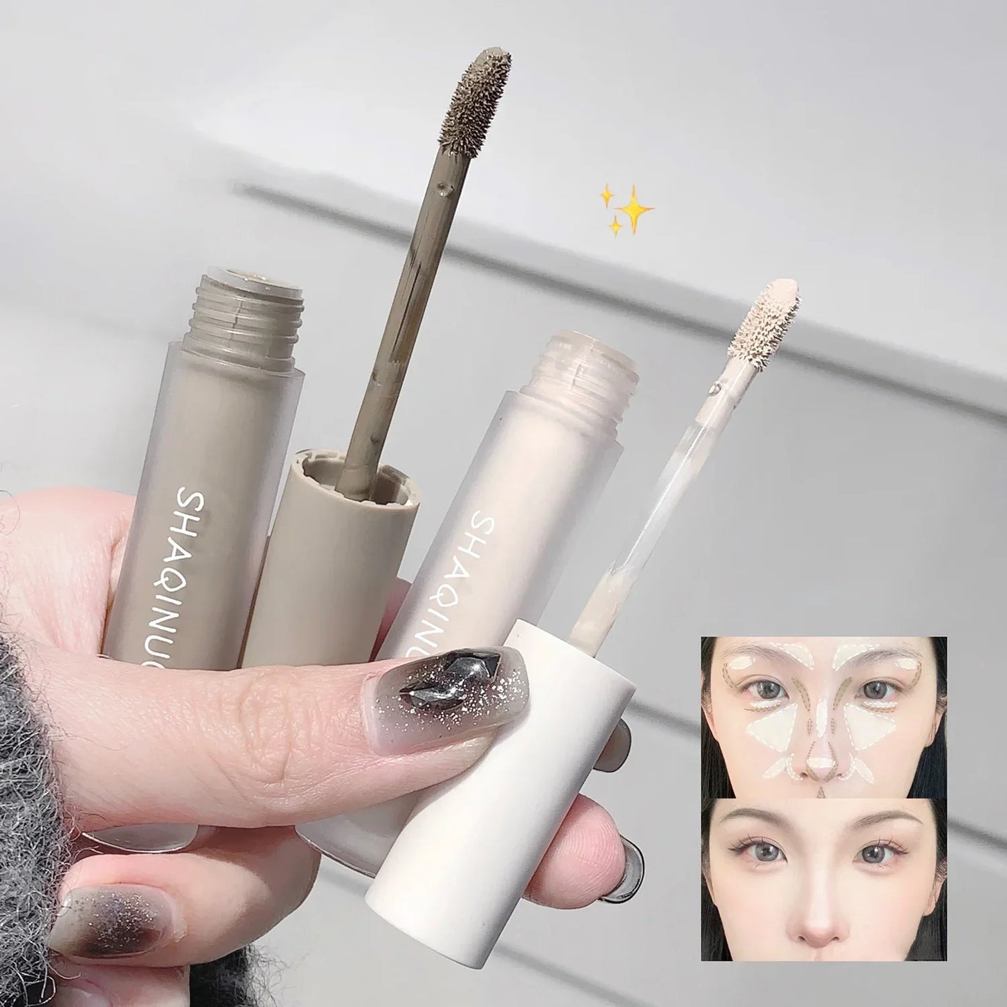 Waterproof Highlight & Contour Liquid Stick | Matte Face Pen