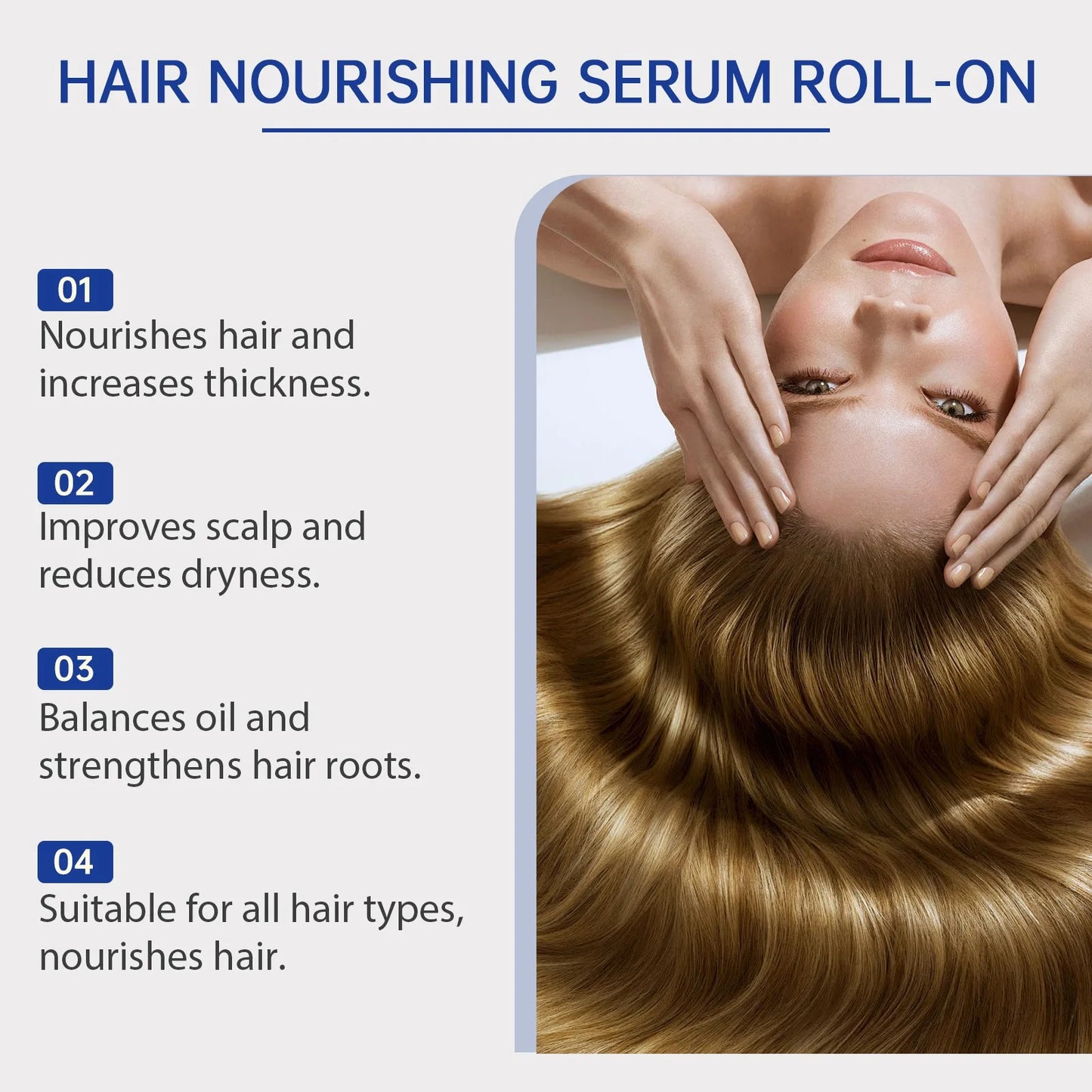 Rosemary Hair Growth Roller Serum | Scalp & Follicle Essence