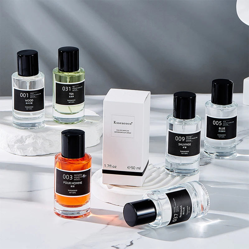 Brand Perfume Lasting Fragrance New Fresh Light Fragrance Tk Hot Selling Elegant Woody Fragrance 50ml Men's And Women's Perfume Peaceful Pleasures Health and Wellness