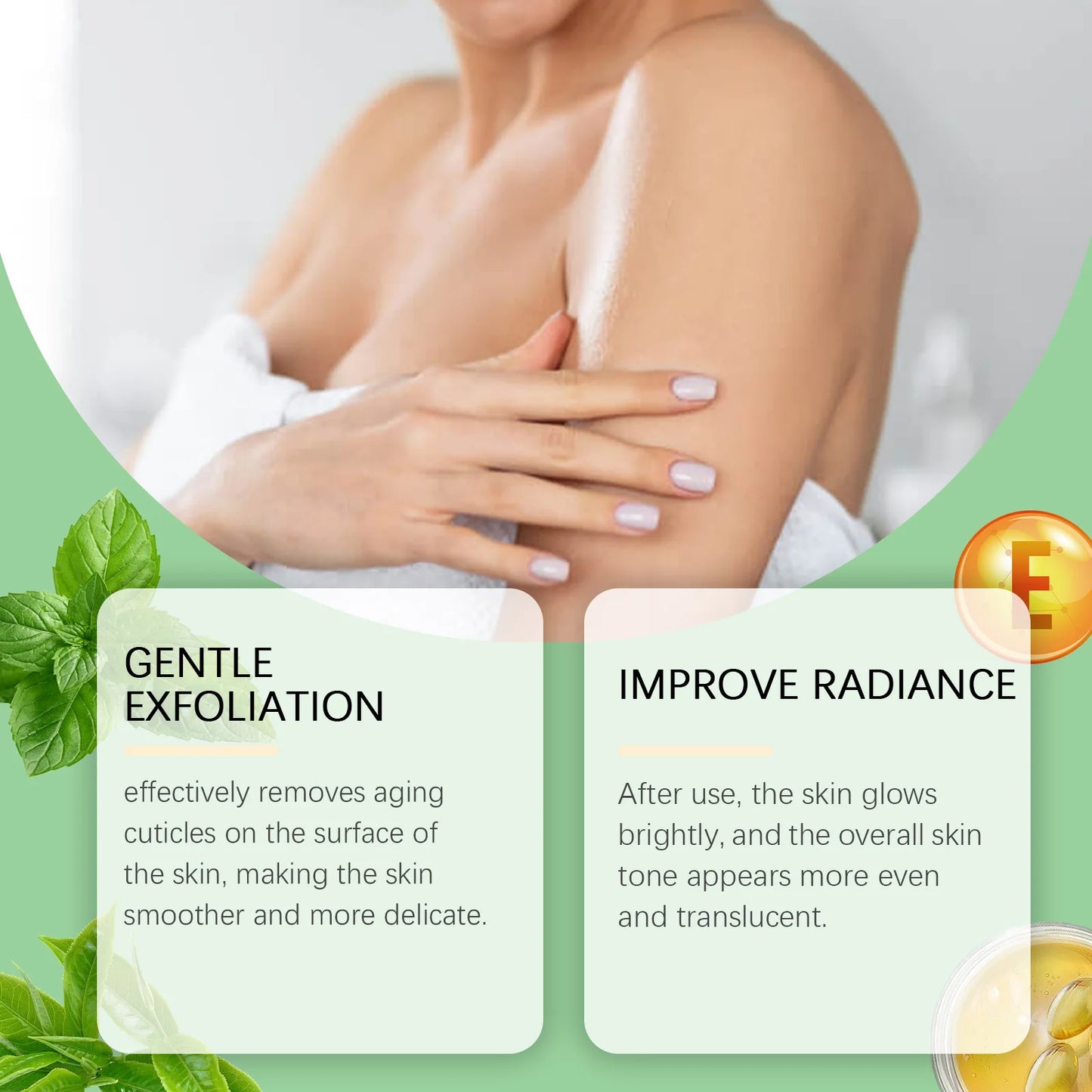 Matcha Sea Salt Body Scrub – Exfoliate, Brighten & Moisturize