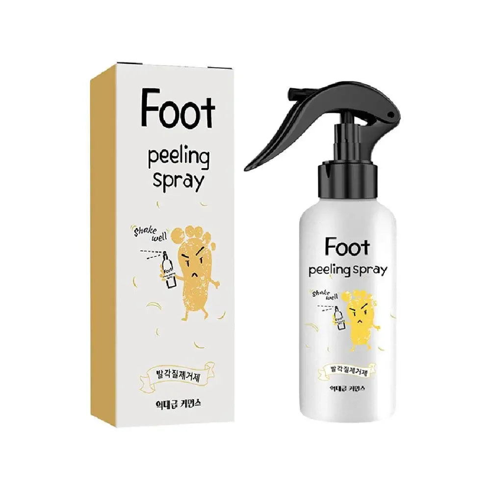200ml Foot Peeling Spray Moisturizing Nourishing Foot Exfoliator Spray, Smoothing Feet Skin, Gently Exfoliates Rough Dry Skin Peaceful Pleasures Health and Wellness 200ml