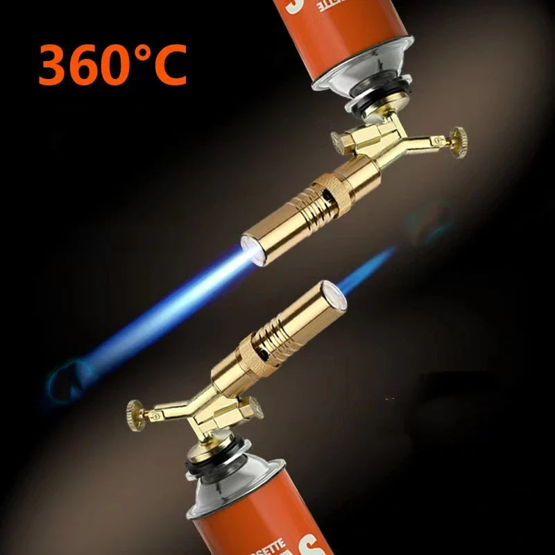 Portable Butane Torch – BBQ, Camping & Metal Soldering Tool
