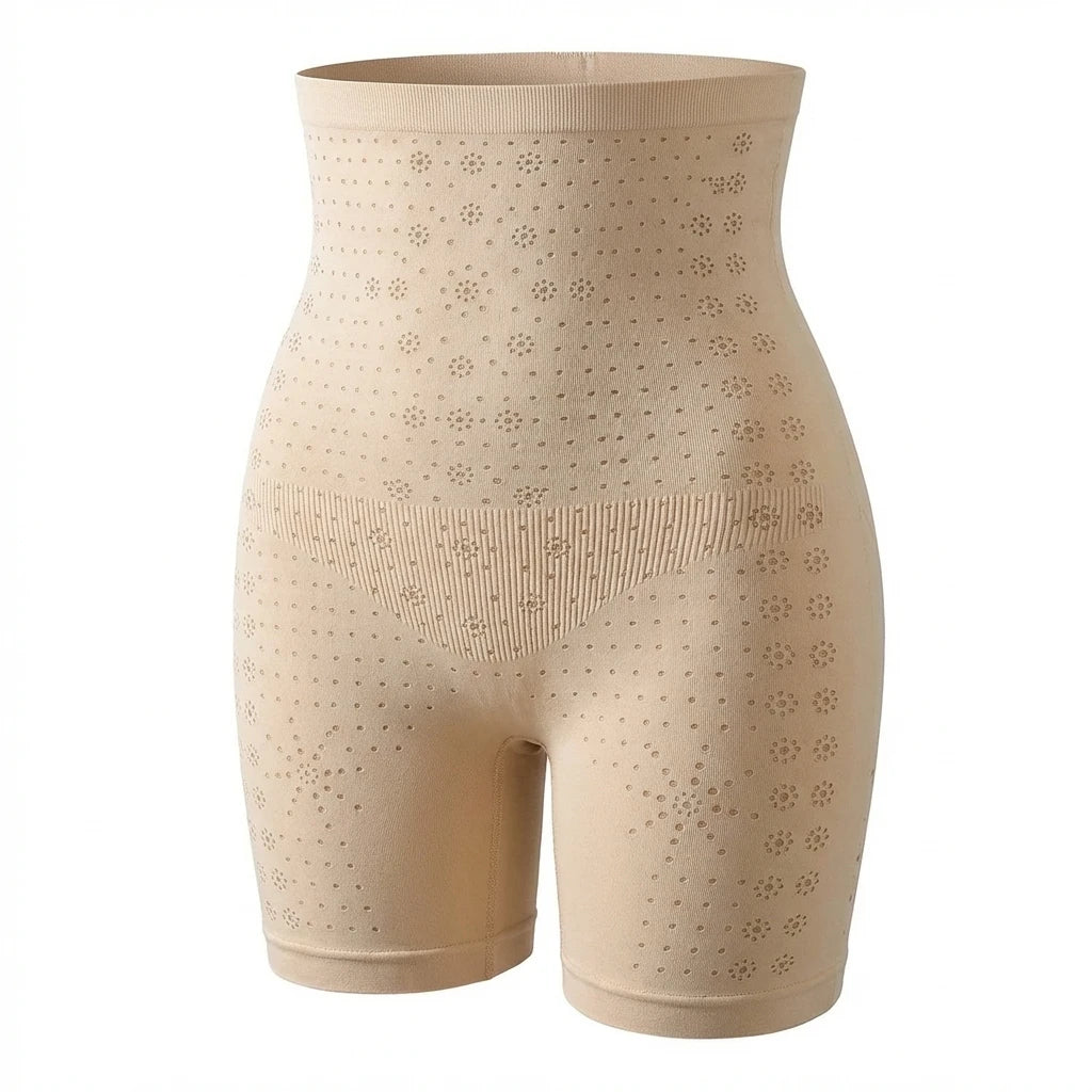 High-Waist Shaping Pants For Women With Graphene Material Breathable And Comfortable Peaceful Pleasures Health and Wellness Skin color ONE SIZE