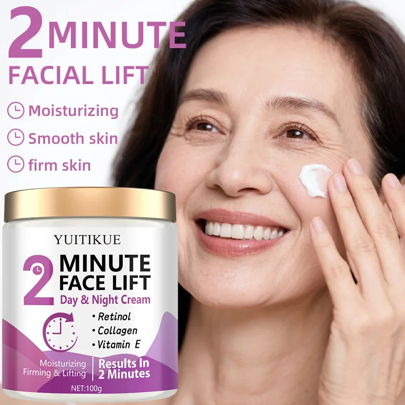 Face Lift Cream 100g | Retinol, Collagen & Hyaluronic Acid Firming Face Cream Peaceful Pleasures Health and Wellness Default Title