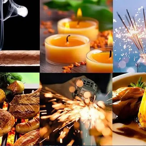 Adjustable Butane Torch – Crème Brûlée, BBQ & Baking Lighter