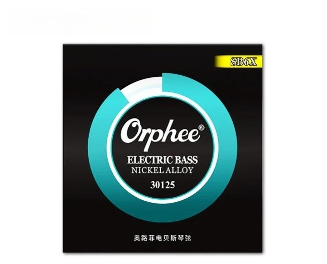 Orphee Electric Bass SB Hexagonal Core Nickel Alloy Wound 4 String 5