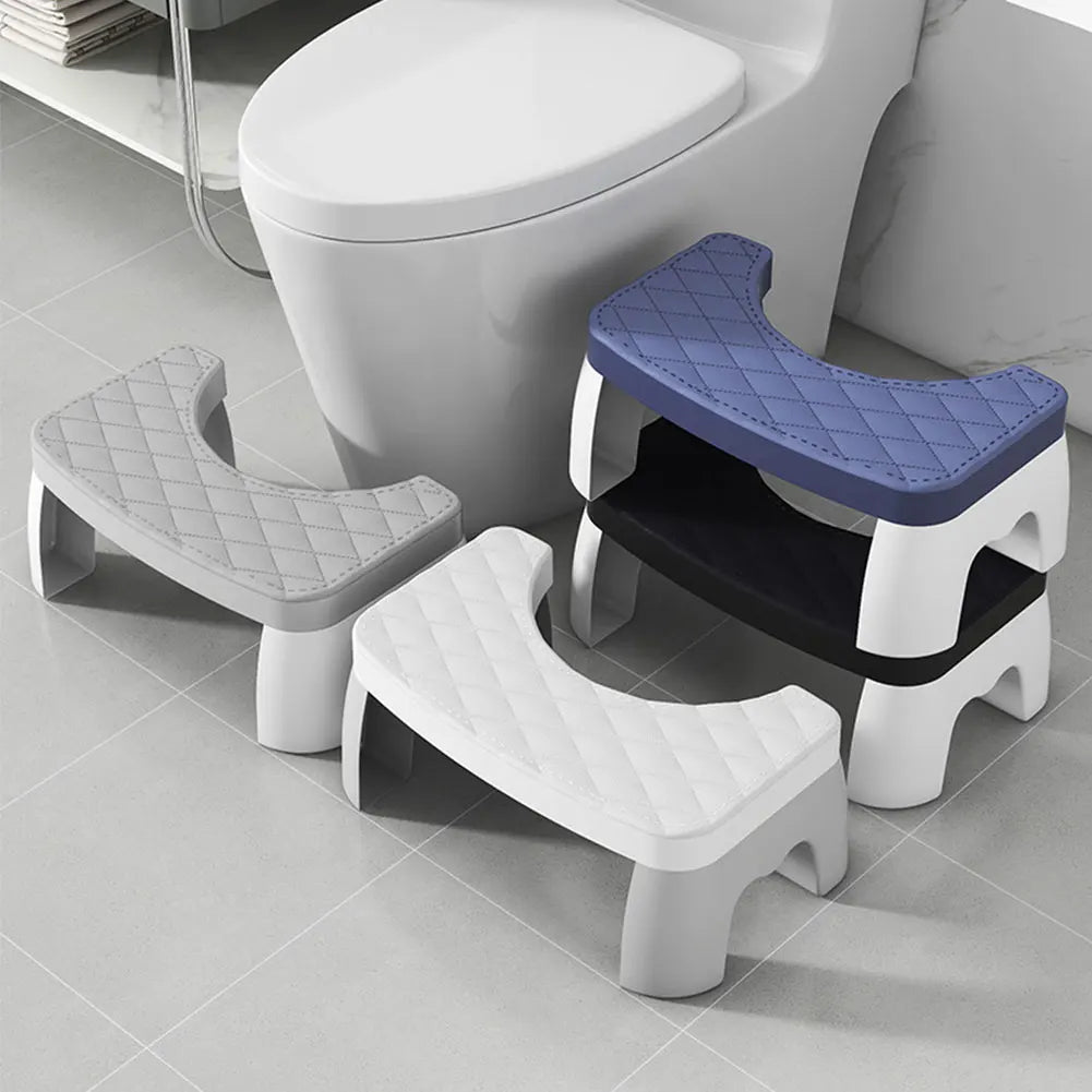 Portable Squat Toilet Stool – Non-Slip Ergonomic Bathroom Footrest
