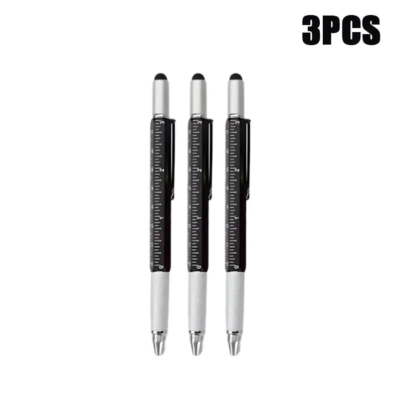 7-in-1 Stylus Pen | Screwdriver, Ruler, Level & Ballpoint