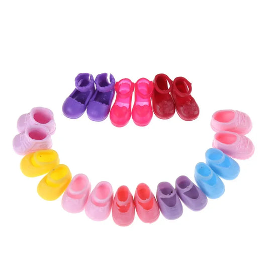 5 Pairs Miniature Doll Shoes & Boots – 1/12 Scale Accessories Doll Accessories Oasis Select