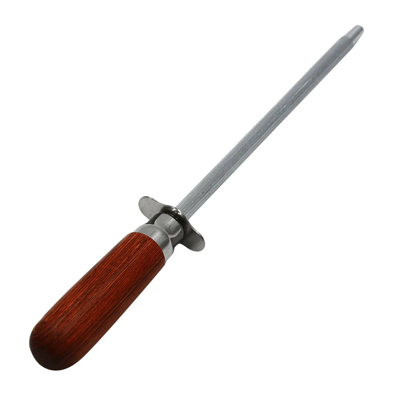 Diamond Sharpening Rod Professional Knife Sharpening Stick Honing Steel for Kitchen Knives Stainless Steel Blades Sharpener Peaceful Pleasures Health and Wellness style 2 Length 30cm