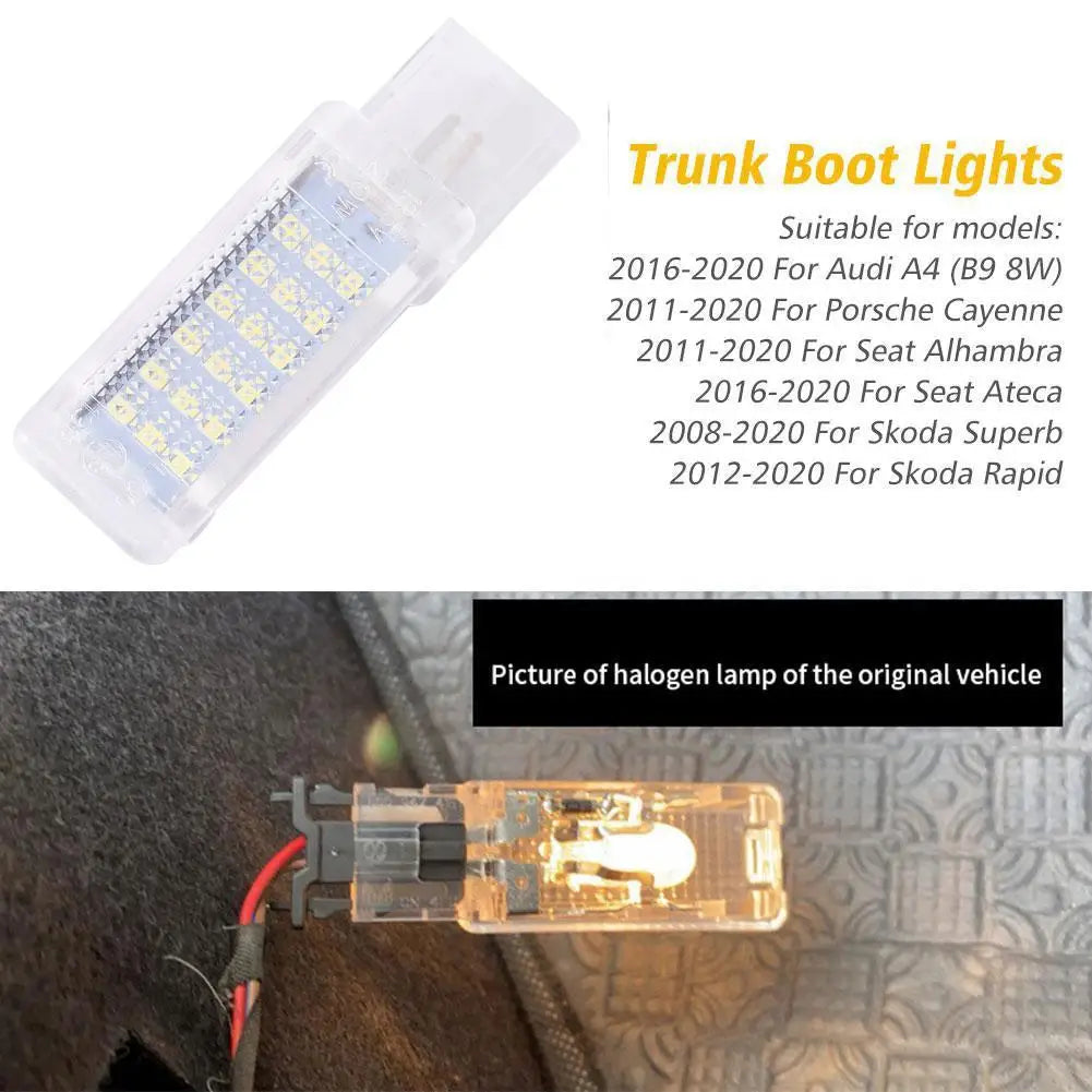 for VOLKSWAGEN B5/B6/CC Seat Lamp Footwell Lamp LED Luggage Compartment Trunk Boot Lights for VW Golf MK5 MK6 MK7 Peaceful Pleasures Health and Wellness