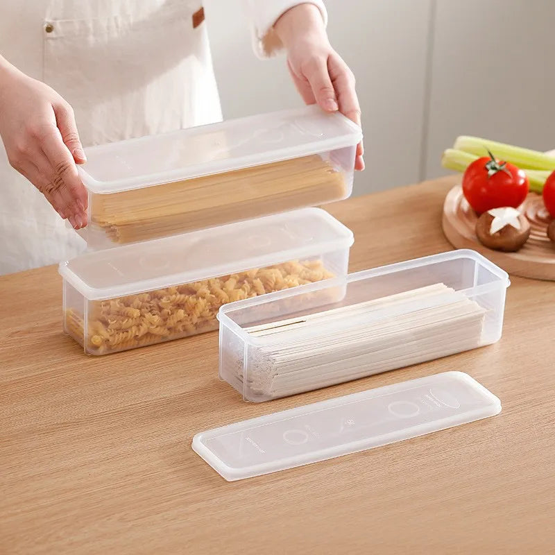 Long Rectangular Food Storage Containers Plastic Reusable
