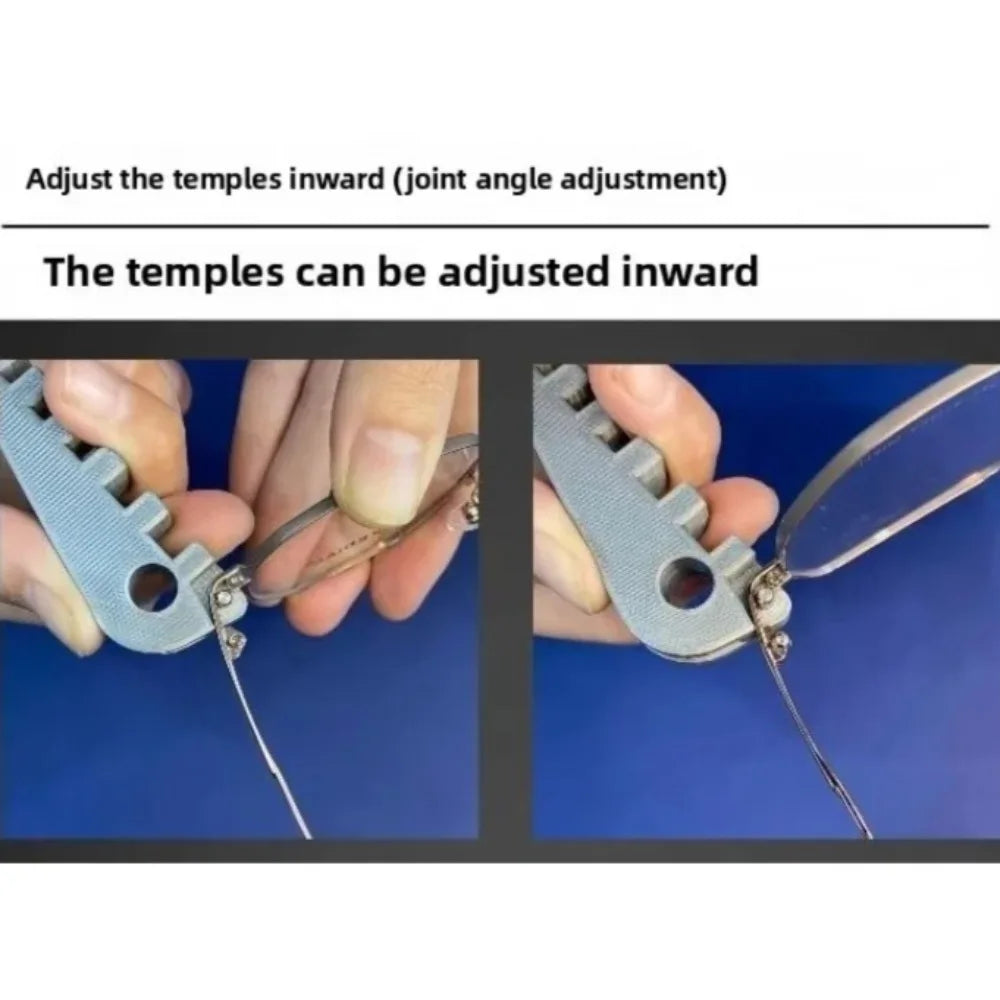 Eyeglass Leg Bending Adjustment Tool Leg Bending Repair Tool Eyeglass Frame for Leg Bending Adjustment Eye Glasses Accessories Peaceful Pleasures Health and Wellness