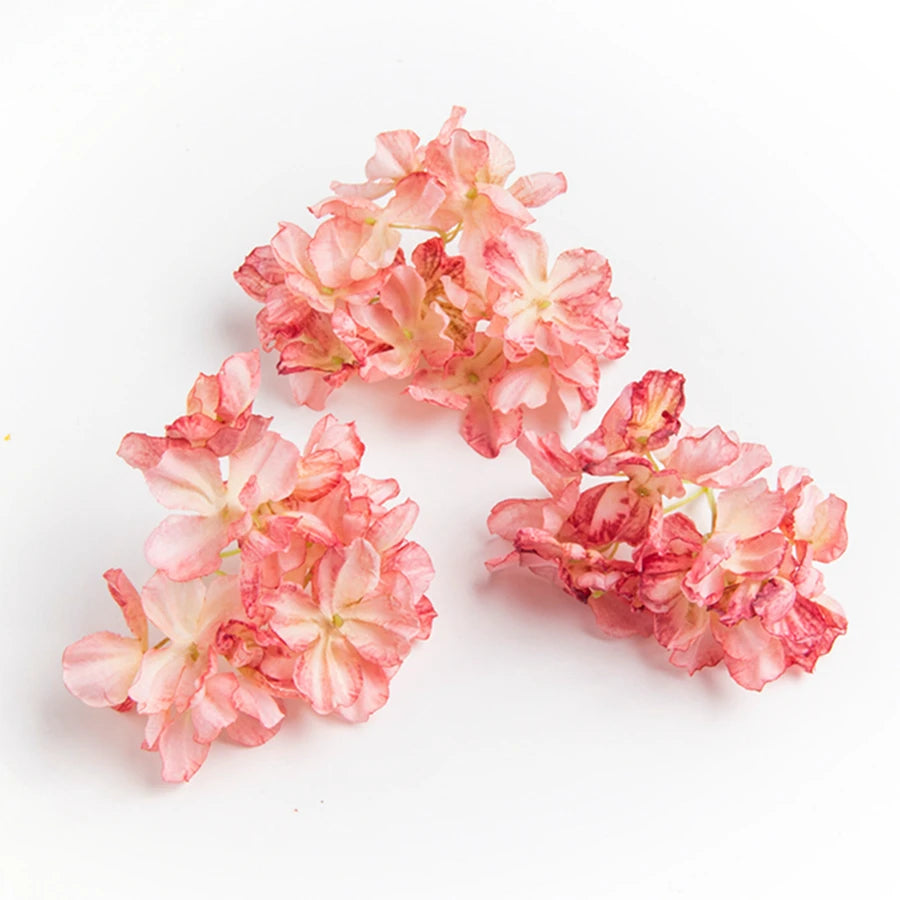 Silk Hydrangea Artificial Flowers for Wedding & Home Décor